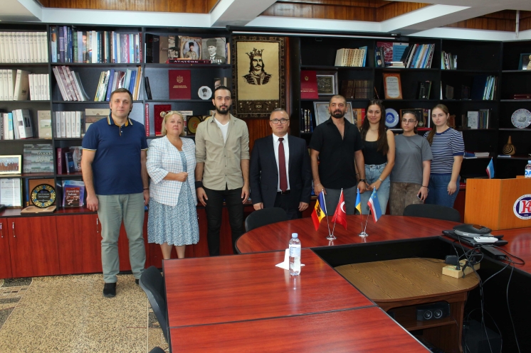 Встреча администрации КГУ с докторантами из Турции в рамках программы Erasmus+