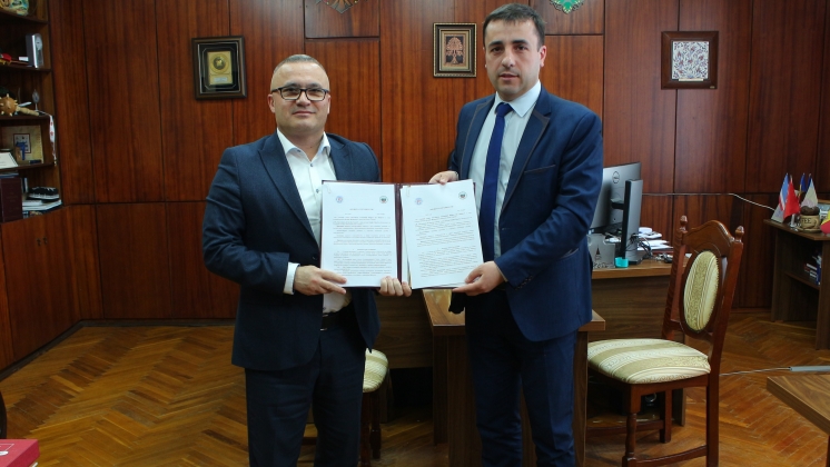 Universitatea de Stat din Comrat a &icirc;ncheiat un acord de cooperare cu Asociația pentru dezvoltarea comunității bulgare