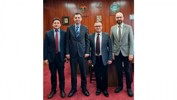 Meeting with the representatives of T.C. Kişinev B&uuml;y&uuml;kel&ccedil;iliği Eğitim M&uuml;şavirliği