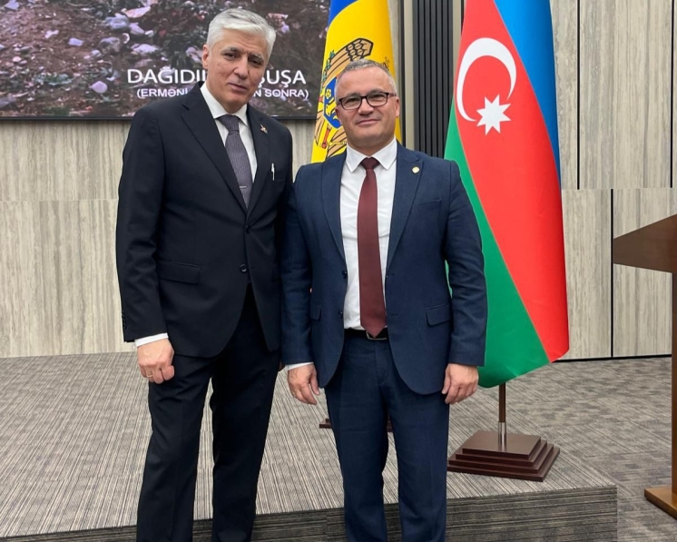 KDU Rekt&ouml;r&uuml;, Azerbaycan Cumhuriyeti&rsquo;nin Moldova&rsquo;daki B&uuml;y&uuml;kel&ccedil;iliği&rsquo;nin Resm&icirc; Resepsiyonuna Katıldı