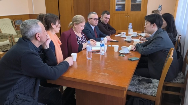 Vizita reprezentanților Ambasadei Japoniei &icirc;n Republica Moldova și a Universității Keio (Japonia) la Universitatea de Stat din Comrat