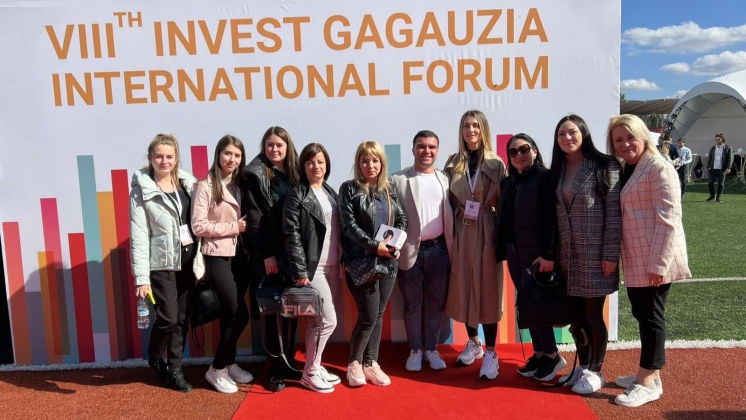 Преподаватели и студенты экономического факультета приняли участие в VIII Международном инвестиционном форуме Invest Gagauzia-2022