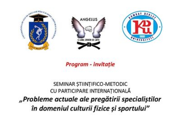Seminarul stiintifico-metodic &quot;Problemele actuale ale pregătări specialiștilor în domeniul culturii fizici și sportului&quot;