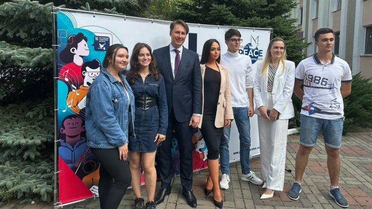 Studenții KSU au participat la școala de vară "Tinerii lideri pentru pace 2023"