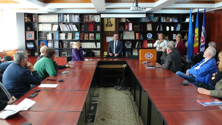 Komrat Devlet &Uuml;niversitesi, Almanya'dan tarih&ccedil;i araştırmacılardan oluşan bir heyeti kabul etti