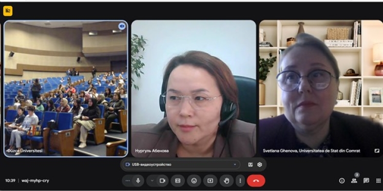 Universitatea de Stat din Comrat a participat la Forumul Internațional „Primul Simpozion Internațional al Femeilor din Lumea Turcică: Povești de Succes”