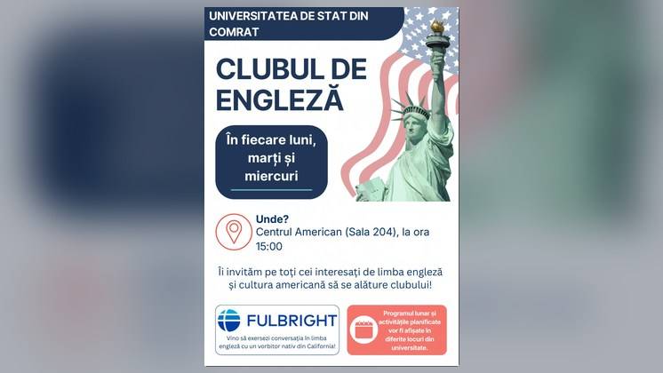 Clubul de engleză la Universitatea de Stat din Comrat