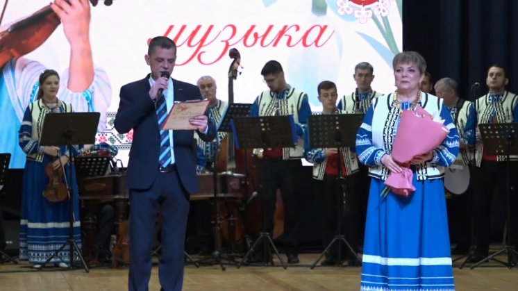 Заведующая кафедрой культуры и искусств Комратского Государственного Университета Татьяна Щеголева отметила 60-летний юбилей