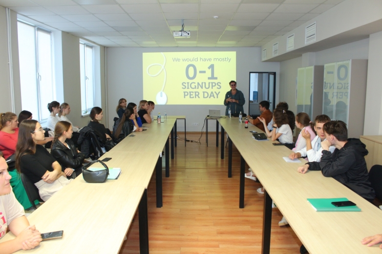 Open Lecture by Guest Expert from Latvia at Comrat State University within the Erasmus+ Program