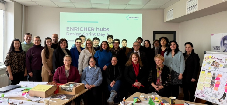 Experții în domeniul turismului din Găgăuzia evaluează proiectele participanților la trainingul &quot;ENRICHER hubs&quot;, desfășurat la Universitatea de Stat din Comrat