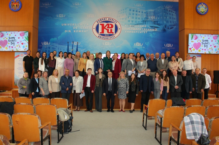 Professors and students of Comrat State University (CSU) participated in the celebratory event dedicated to International Education Day and Teacher&rsquo;s Day in the Republic of Moldova, in 2025