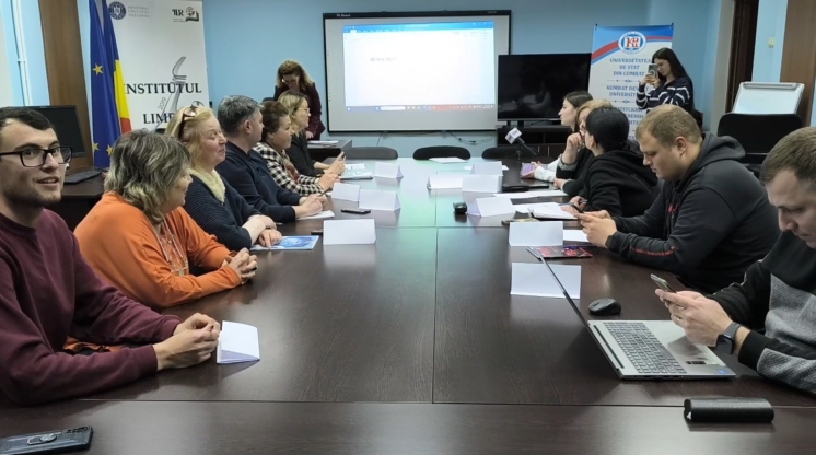 The staff, faculty, and students of Comrat State University started studying the Romanian language (A1 level)