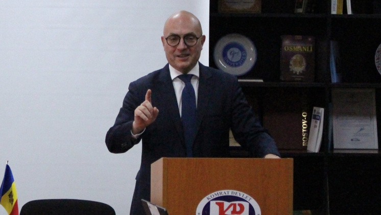 The Public Lecture “Relations between the Republic of Poland and the Republic of Moldova in the Geopolitical Context” by the Ambassador of Poland in Moldova, Mr. Tomasz Kobzdej, Took Place at Comrat State University