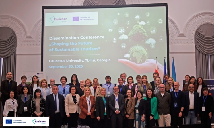 The conference "Shaping the Future of Sustainable Tourism" was held in Tbilisi on September 30 as part of the ENRICHER project