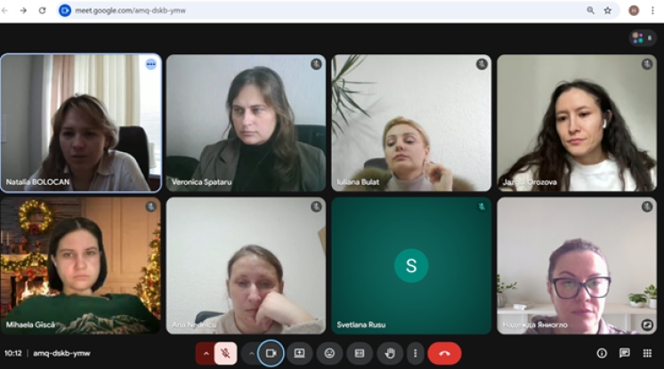 PARTICIPANȚI DIN REPUBLICA MOLDOVA AU LUAT PARTE LA O &Icirc;NT&Acirc;LNIRE DE MENTORAT &Icirc;N CADRUL PROIECTULUI ERIK