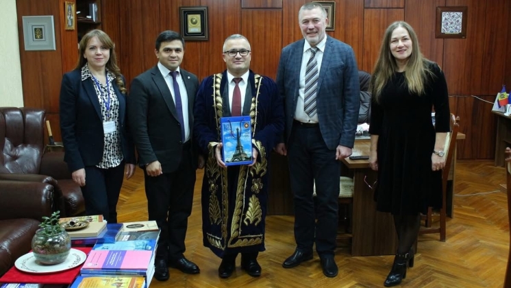 Universitatea de Stat din Comrat a semnat un acord de cooperare cu Universitatea de Stat de Cultură Fizică și Sport din Uzbekistan