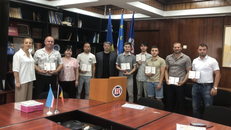Ceremonia festivă de înmânare a diplomelor la Facultatea Agrotehnologică a Universității de Stat din Comrat