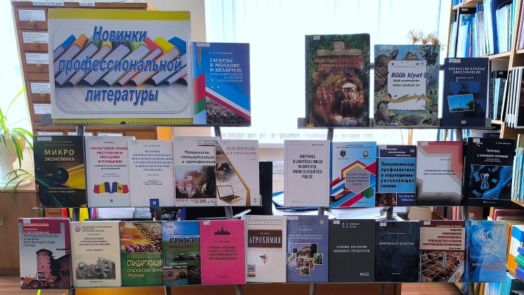 NOUĂ ACHIZIȚII ÎN BIBLIOTECA ȘTIINȚIFICĂ A USC pentru trimestrul I al anului 2025