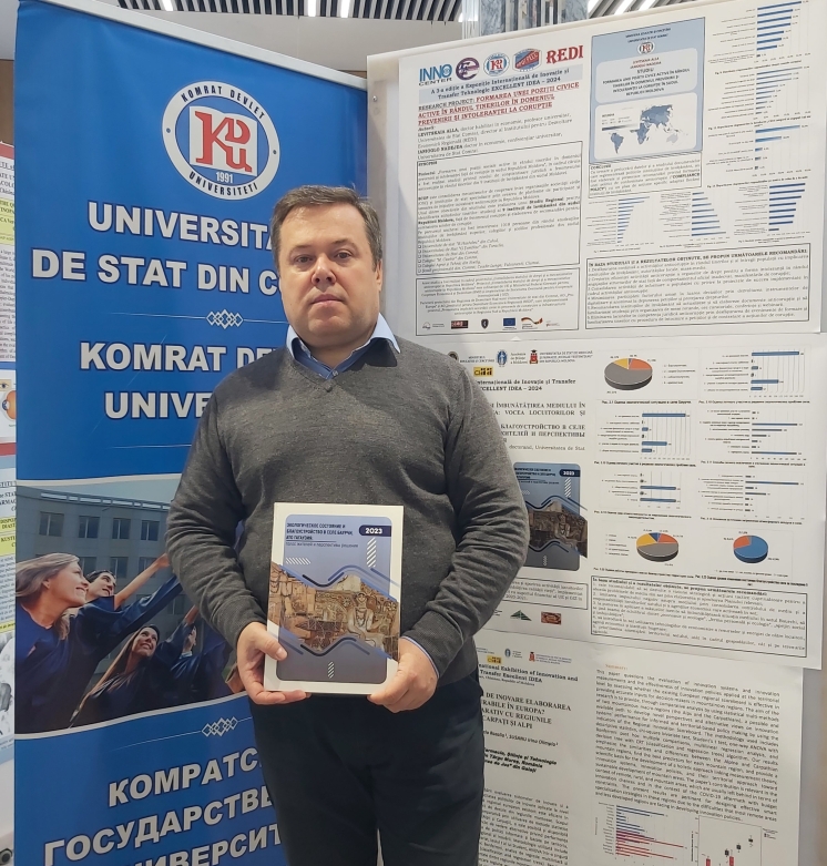 Komrat Devlet &Uuml;niversitesi &ouml;ğretmenleri 3. Uluslararası İnovasyon ve Teknoloji Transferi M&uuml;kemmel IDEA - 2024 Sergisine katıldı