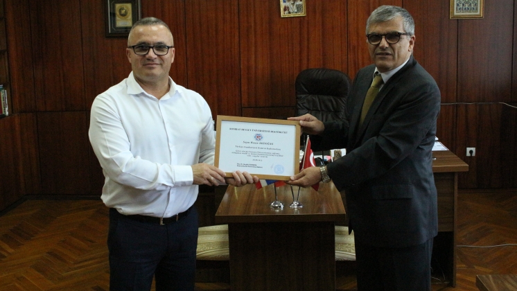 Farewell visit of the Consul General of the Republic of Turkey in Comrat Hassan AKDOGAN
