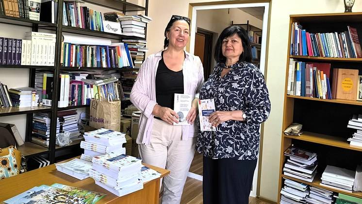 Dar de carte &icirc;n cadrul proiectului