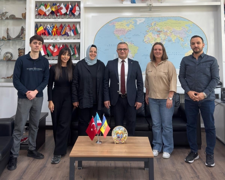 Erasmus+ Personel Hareketliliği Programı kapsamında Komrat Devlet Üniversitesi Rektörünün Bursa Teknik Üniversitesine Ziyareti