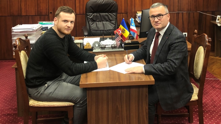 Reprezentanții Microinvest s-au &icirc;nt&acirc;lnit cu studenții Facultății de Economie