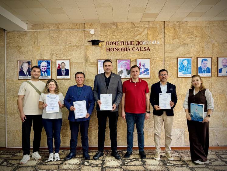 Делегация Памуккале Университета посетила Комратский государственный университет в рамках программы Erasmus+