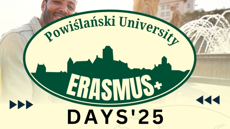 Powiślański Üniversitesi Erasmus+ Days'25 etkinliğine davet ediyor!