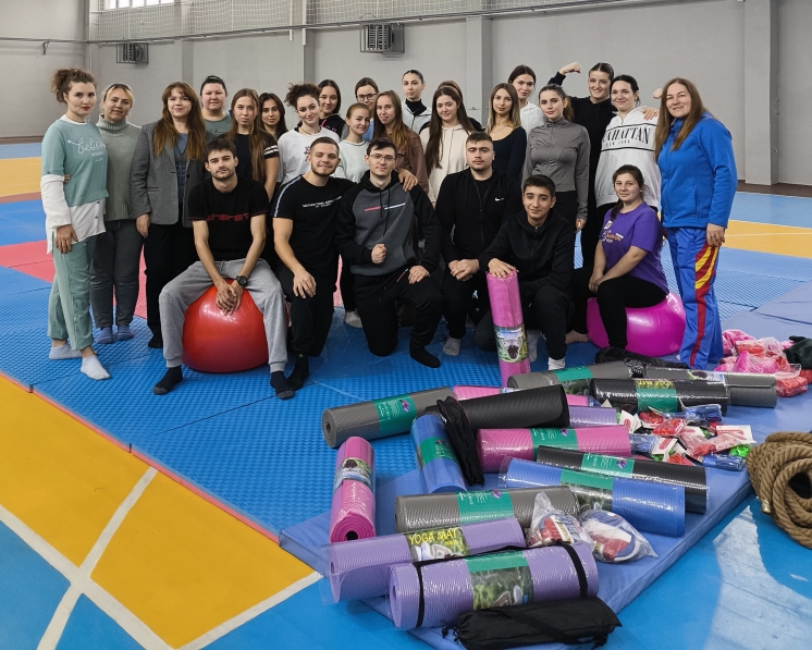 Echipament sportiv pentru studenții cu nevoi speciale: contribuția proiectului Erasmus +  UNI HEALTH la dezvoltarea unui mediu incluziv la Universitatea de Stat din Comrat