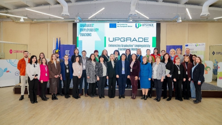 ÎN PERIOADA 6-8 FEBRUARIE, UNIVERSITATEA PEDAGOGICĂ DE STAT „ION CREANGĂ” A GĂZDUIT AL 2-LEA SEMINAR DE EXPERȚI „MONITORIZAREA ANGAJABILITĂȚII ABSOLVENȚILOR: EXPERIENȚA UE ȘI A MOLDOVEI” ȘI ÎNTÂLNIREA DE LUCRU A CONSORȚIULUI PROIECTULUI UPGRADE