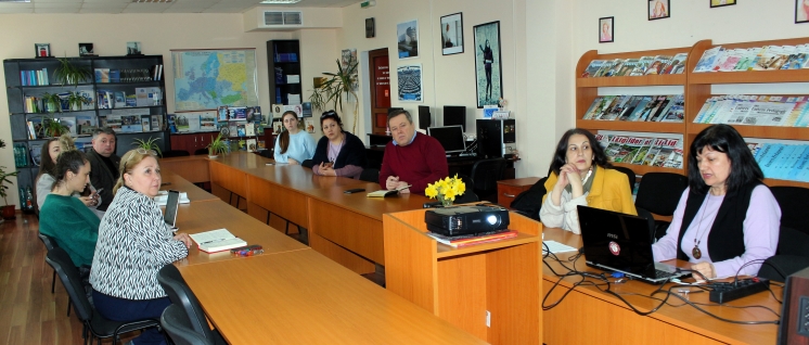 În biblioteca științifică a Universității de Stat din Comrat a fost organizat un seminar științific