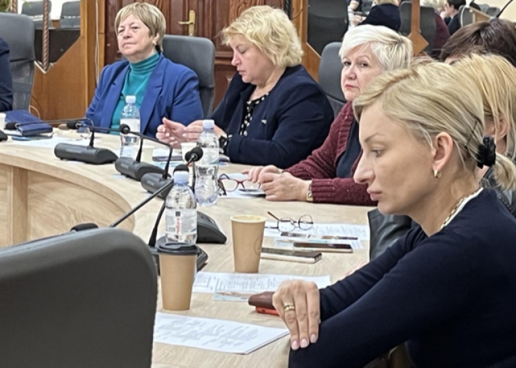 Universitatea de Stat Comrat a participat la Masa rotundă pe tema: &bdquo;Acțiuni de sprijinire a sănătății femeilor &icirc;n Republica Moldova&rdquo;