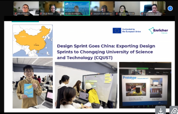 In the Online Training "Development of Sustainable Tourism and Design of Tourist Services" within the Erasmus+ #erasmusplus ENRICHER hubs project, professors from Comrat State University participated