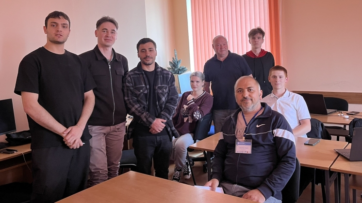 Meeting with Hasan ALTINBAȘ from Kirșehir Ahi Evran University (Turkey) within the Erasmus+ Academic Mobility Program