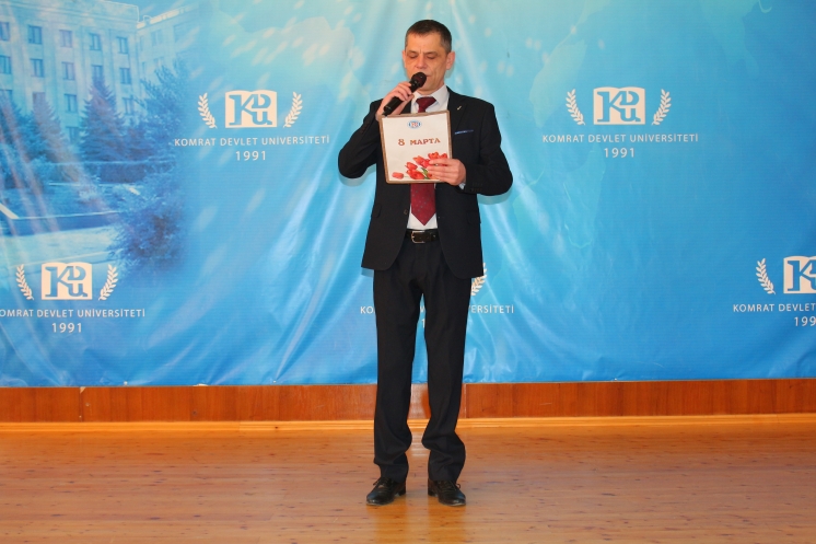 La Universitatea de Stat din Comrat a avut loc sărbătorirea zilei de 8 Martie &ndash; Ziua Internațională a solidarității femeilor &icirc;n lupta pentru drepturile lor!