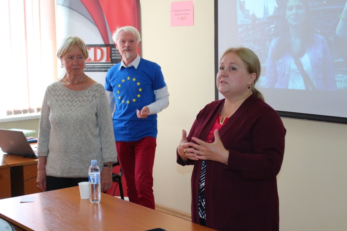 Komrat Devlet &Uuml;niversitesi Ekonomi Fak&uuml;ltesi'nde &ldquo;Demokrasi ve Avrupa&rdquo; Konulu Kamu Konferansı D&uuml;zenlendi