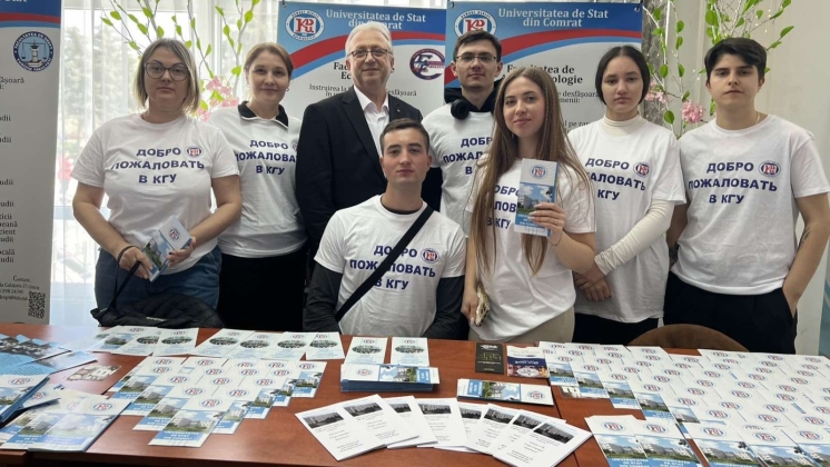 Universitatea de Stat Comrat a participat la campania &bdquo;&Icirc;nvață &icirc;n Moldova&rdquo;