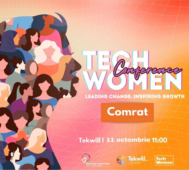 TechWomenConference la Comrat — pentru a patra oară!