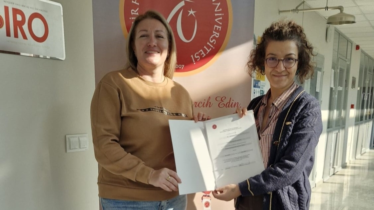 Komrat Devlet &Uuml;niversitesi Y&uuml;ksek Lisans &Ouml;ğrencisi, Nevşehir Hacı Bektaş Veli &Uuml;niversitesi'nde Erasmus+ &Ouml;ğrenci Hareketliliği Programını Başarıyla Tamamladı