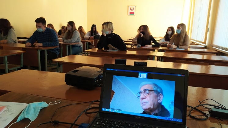 Руководитель Научно-исследовательского центра "Прогресс" провел открытую лекцию в Одесской национальной академии