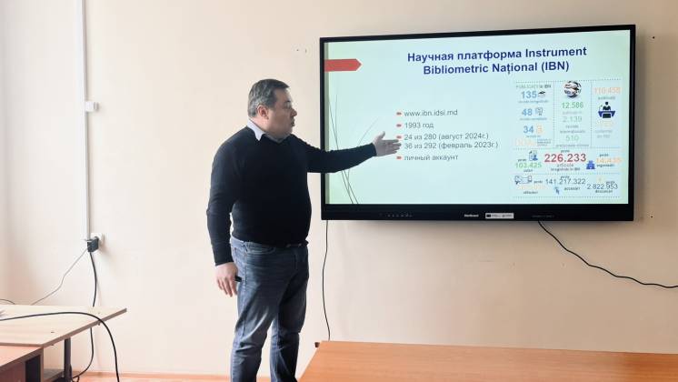La Universitatea de Stat din Comrat continuă &icirc;mbunătățirea nivelului de competență &icirc;n utilizarea platformelor electronice