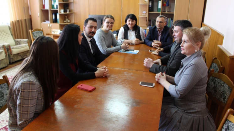 Teachers from Sivas Cumhuriyet University visited Comrat State University within the framework of the Erasmus + program