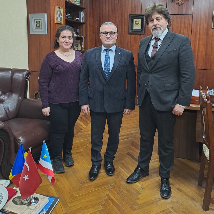 Profesori de la Universitatea de Științe Aplicate din Isparta, Turcia au vizitat Universitatea de Stat din Comrat &icirc;n cadrul programului Erasmus+ Staff Mobility