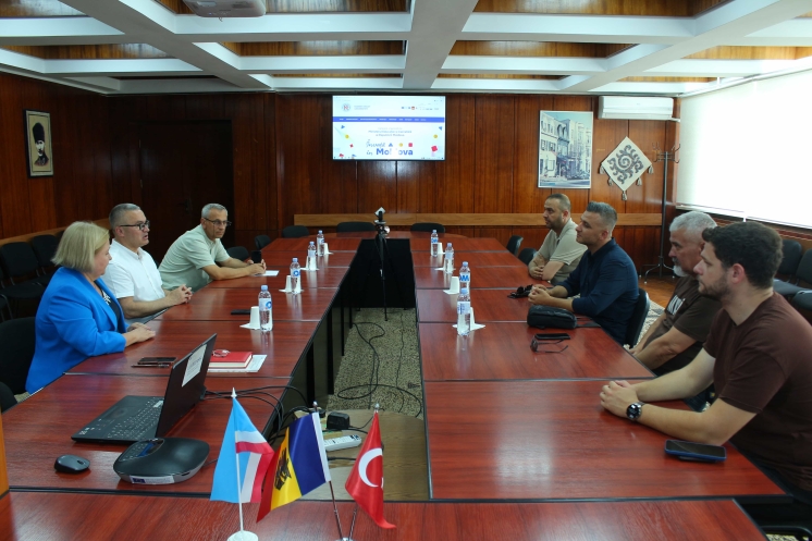 PRODUCERS OF THE MUSIC PROGRAM “FROM TURKISTAN TO RUMELIA” VISITED THE RECTORATE OF KOMRAT STATE UNIVERSITY