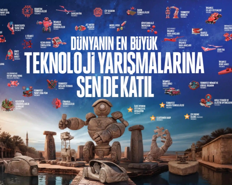 Geleceği &Uuml;retenler TEKNOFEST&rsquo;te Buluşuyor; 2026 Teknoloji Yarışmalarına Başvurular Başladı!