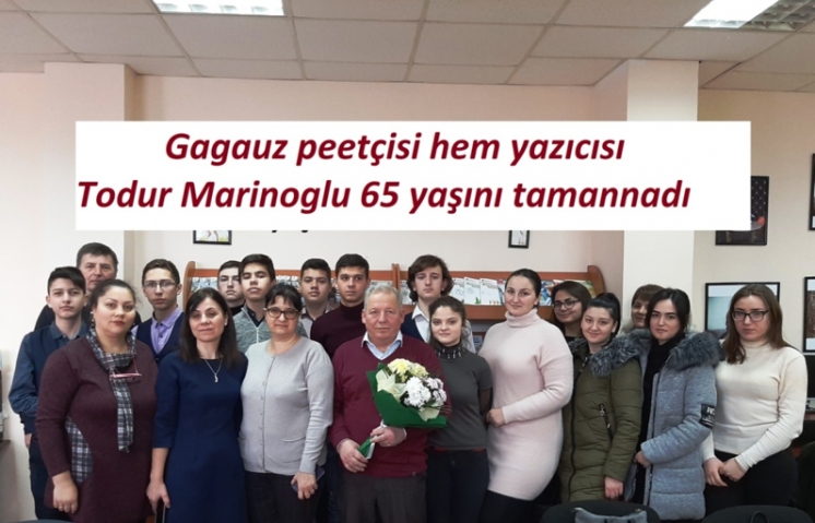 KDU-da gagauz yazıcısınnan T.Marinogluylan seminar