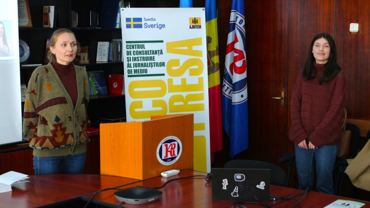 Komrat Devlet Universitetind&auml; Eco Media Academy programı kapsamında halka a&ccedil;ık lekțiyalar ge&ccedil;ti