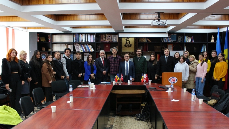 La Universitatea de Stat din Comrat a fost organizată o prelegere deschisă &bdquo;Ağız Araştırmaları Paneli&rdquo;