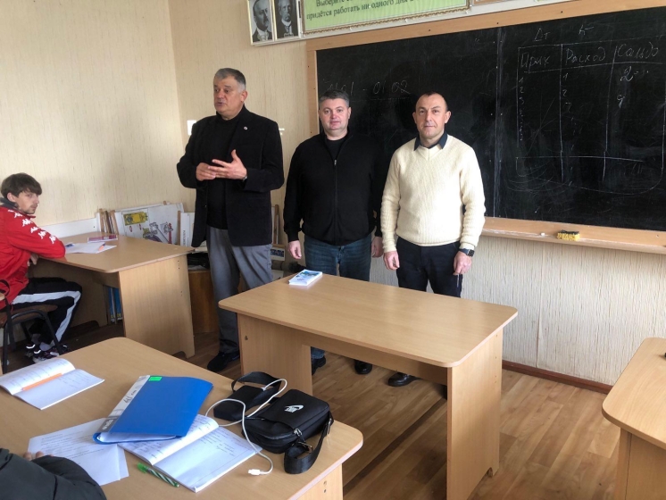 Преподаватели КГУ провели профориентационную встречу со студентами выпускного курса IP &bdquo;Colegiul Tehnic Agricol din Svetl&icirc;i&rdquo;